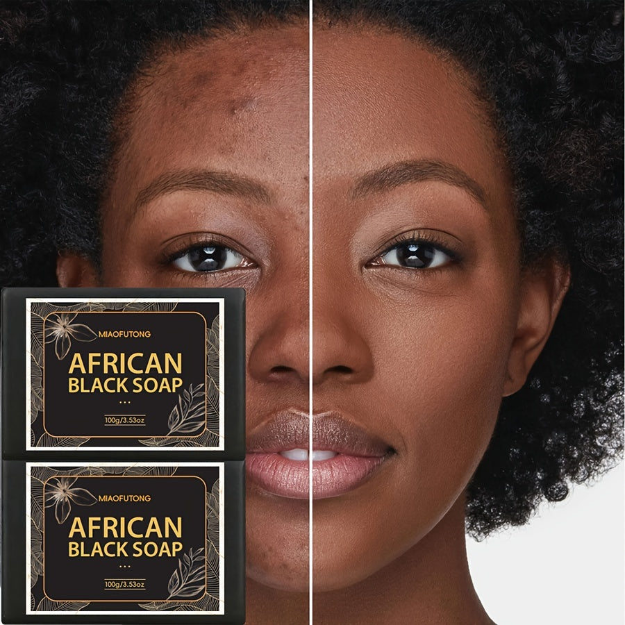 Personal Care
African Black Soap Bar 100g - Unisex-Adult Moisturizing Cleanser with Shea Butter & Coconut Oil – Alcohol-Free Refreshing Scent - Ideal for All Skin Types, Face & Body – Rich in Charcoal & Bamboo