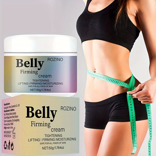 Personal Care
Rozino Belly Firming Cream, 1.7 Oz - Deep Moisture & Elasticity Enhancer For All Skin Types, Smooths Wrinkles, Reduces Puffiness, Ideal For Tummy, Face, Neck, Inner Thighs, Buttocks, Arms