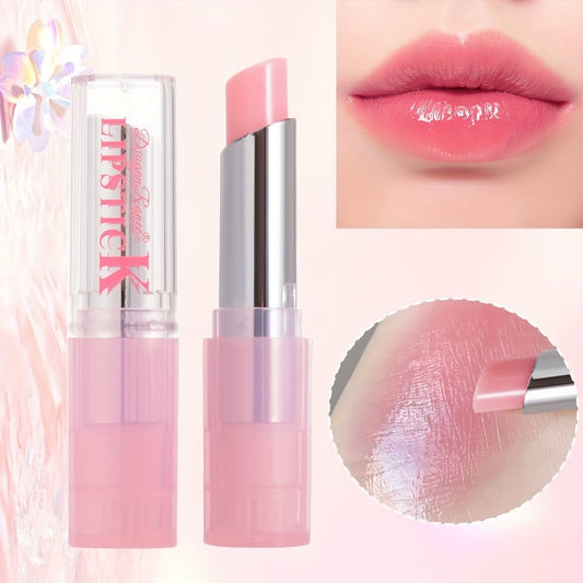 Makeup 2 Pcs Long Lasting Tinted Lip Balm, Color Change With Temperature-changing, Non-fading Non-stick Cup, Makeup Jelly Lipsticks Valentine's Day Gifts Contain Plant Squalane