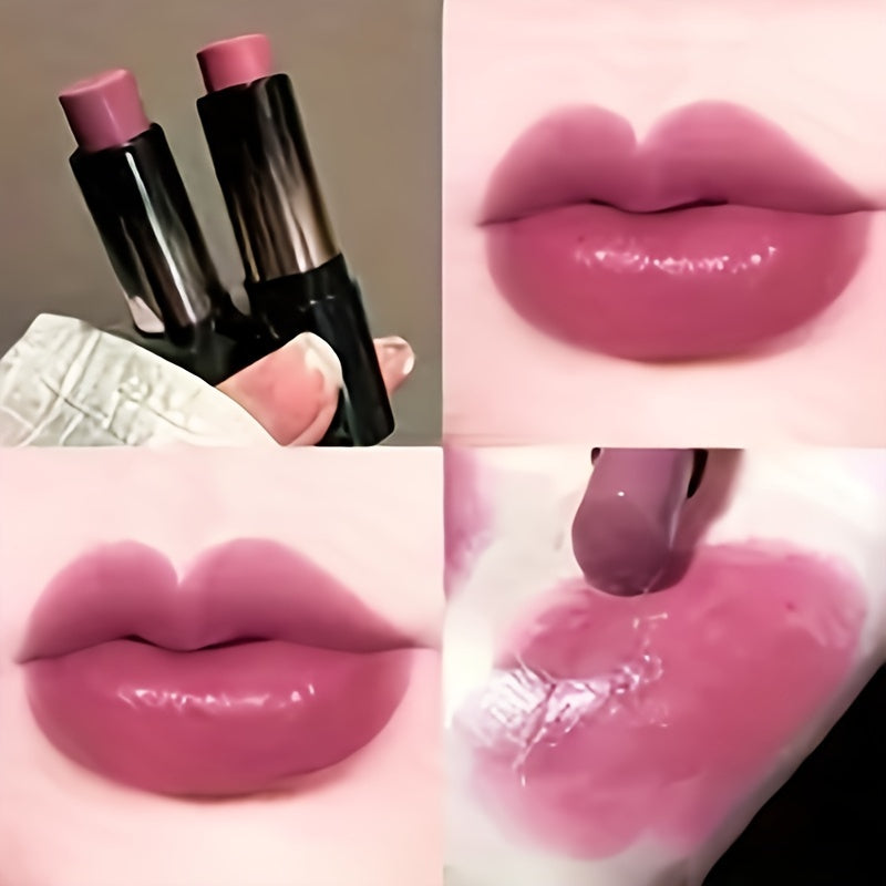 Makeup 1pc, Dewy Glossy Lipstick, Long-Lasting & Non-Sticky, Mirror Shine Lip Gloss, Moisturizing, Perfect For Daily Use & Mother's Day Gift, Red-Brown Shades