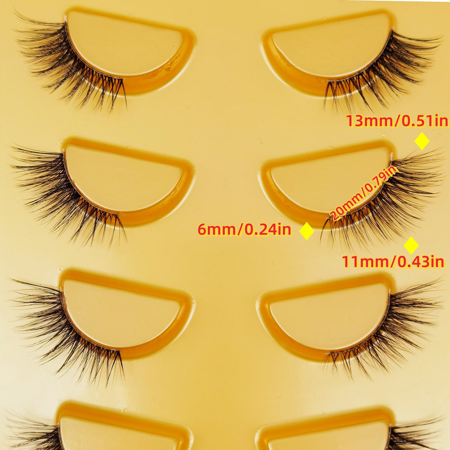 False Eyelashes
5 Pairs Half Eye False Eyelashes, Strip False Eyelashes, Natural Wispy Fluffy Soft Fake Eyelashes, Gorgeous Faux Mink False Eyelashes, Reusable Cat Eye False Eyelashes