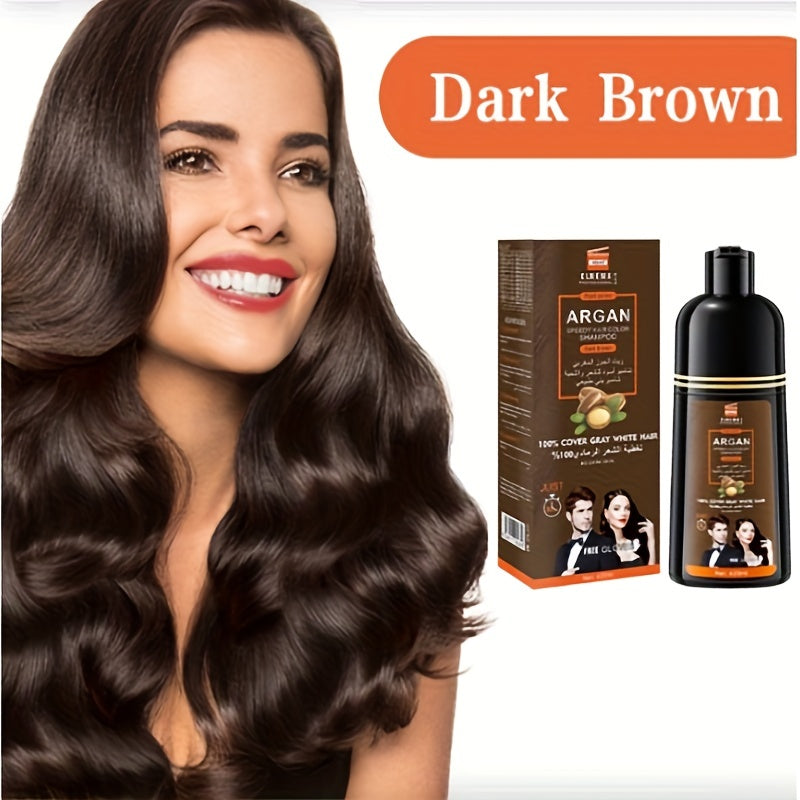 Hair Care
420ml Hair Dye Shampoo With Plant Extracts - Mildly Dyes Hair Without Hurting It - Dyeing For Long-Lasting Color For Women Men