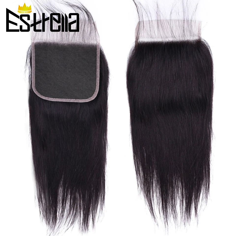 Hair Extensions and Wigs
Straight Lace Closure 5x5 4x4 13x4 Lace Frontal Closure Human Hair Closure Brazilian Free Part Remy Hair Closure Natural Color