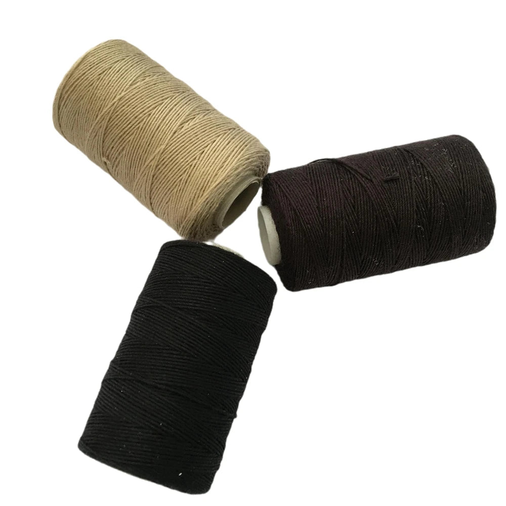 Hair Extensions and Wigs
12 rolls BLACK Hair Weaving Thread Cotton Sewing Thread 1000 yards 12 rolls one box gift 1 pc 6.5cm C curved needle