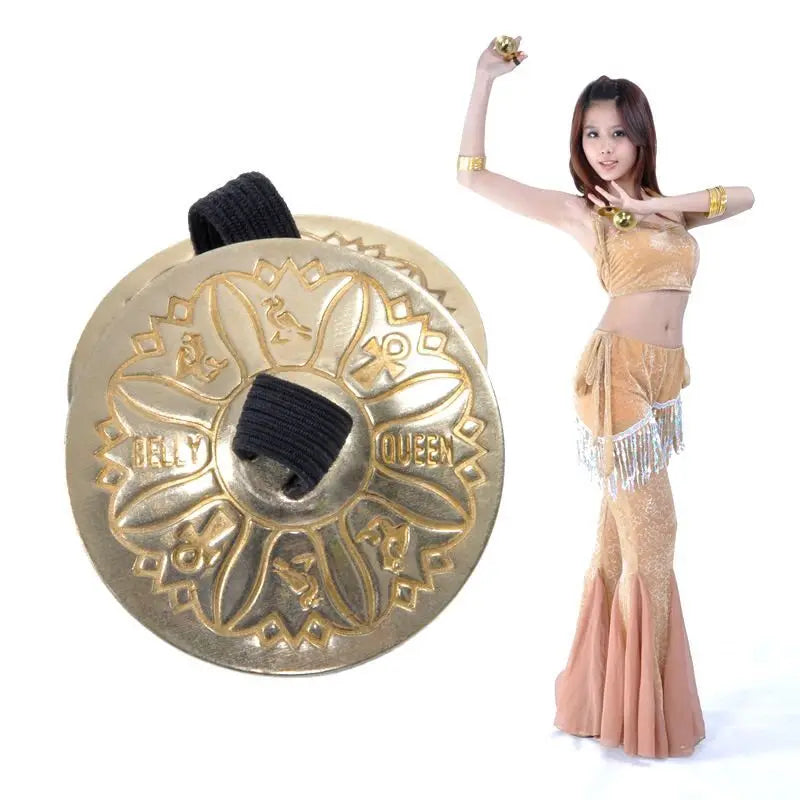 dancers  
Dancer Oriental Dance Finger Cymbal  Dacning Special Edition Egyptian Belly Dance Finger Cymbal Copper Finger Pull Copper Fing