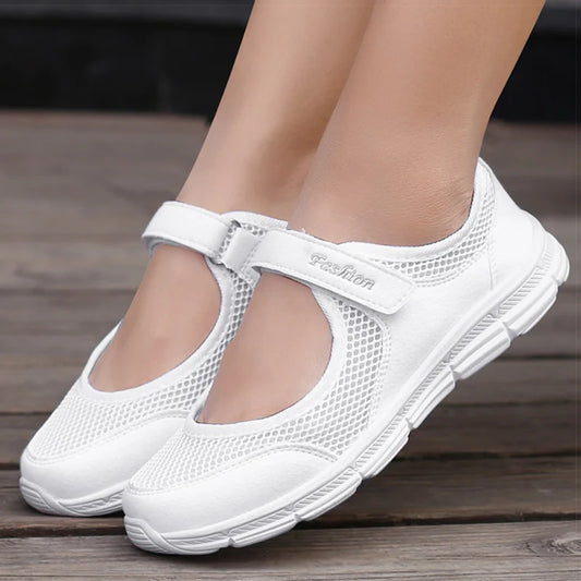 Sneaker women Shoes Breathable Vulcanized Shoes White Zapatillas Mujer Super Light Women Casual Shoes Sneakers Women 2021 Women Flat