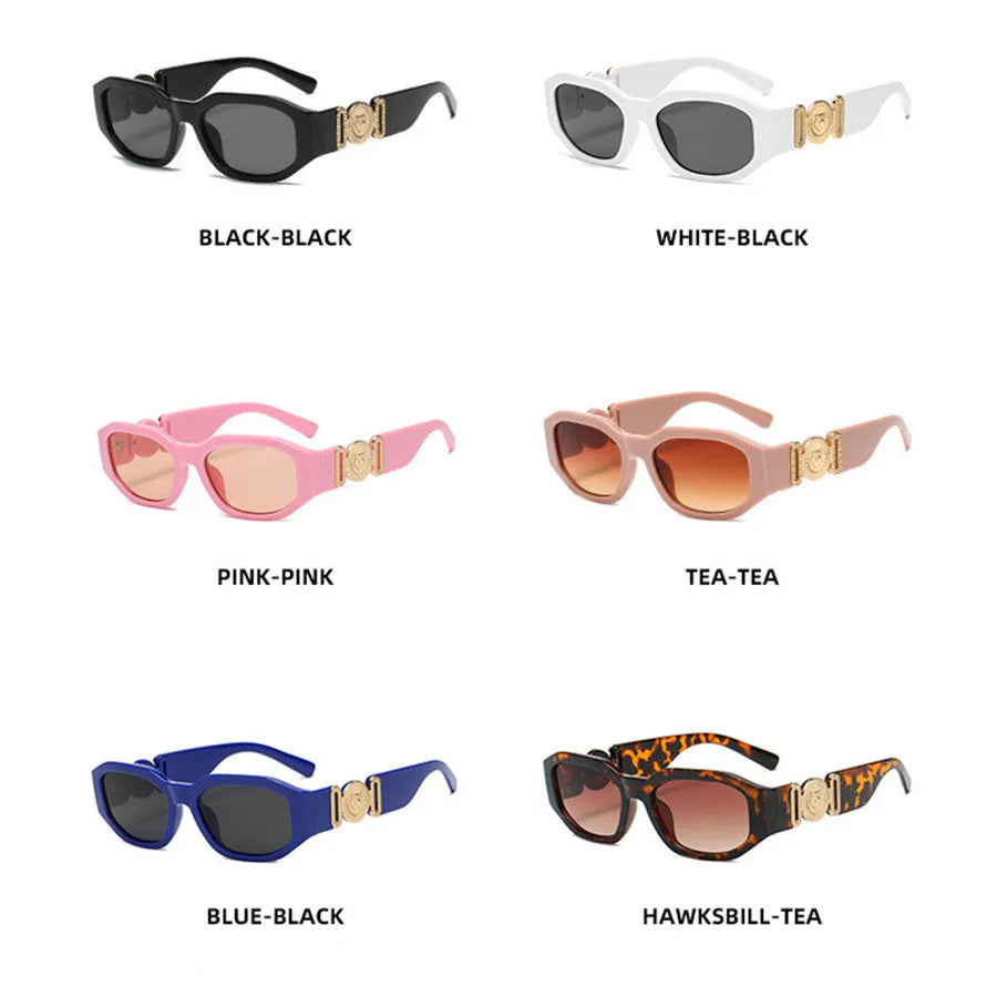 Women's Sunglasses Retro Square Sunglasses For Women Men Vintage Small Frame Fashion Luxury Designer Sun Glasses UV400 Eyewear Trending Products