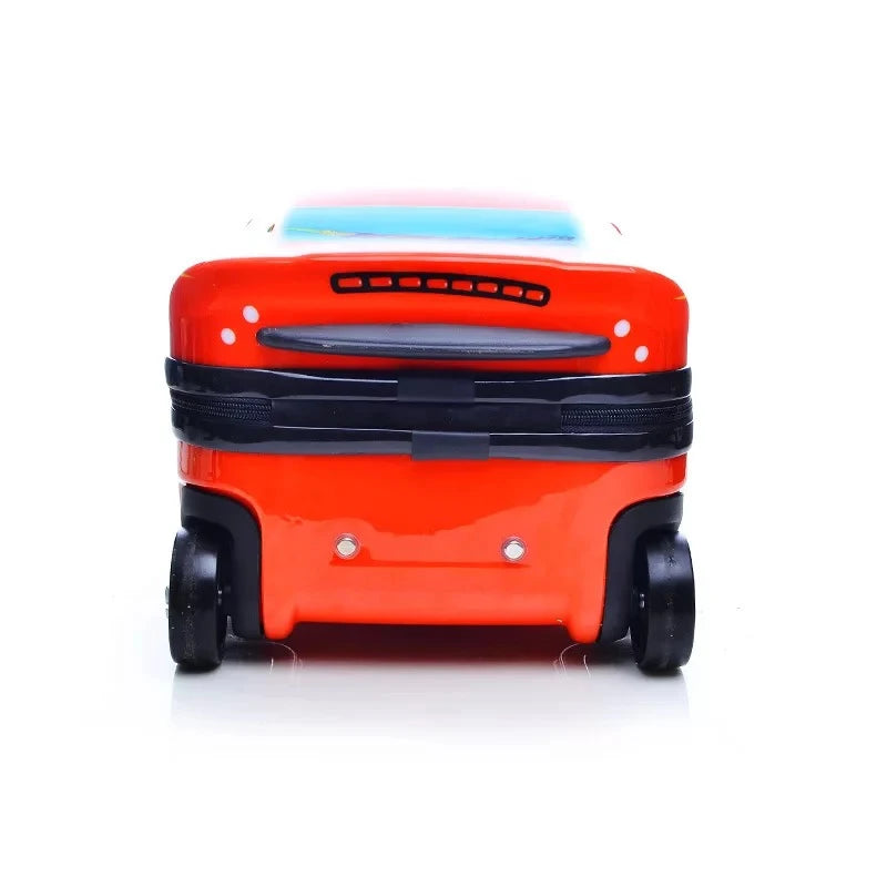 Travel Bag Anime Supercar Child Boy Girl Toys Trolley Suitcase cute cartoon Children's luggage Wheel Suitcase Travel Children's Suitcase