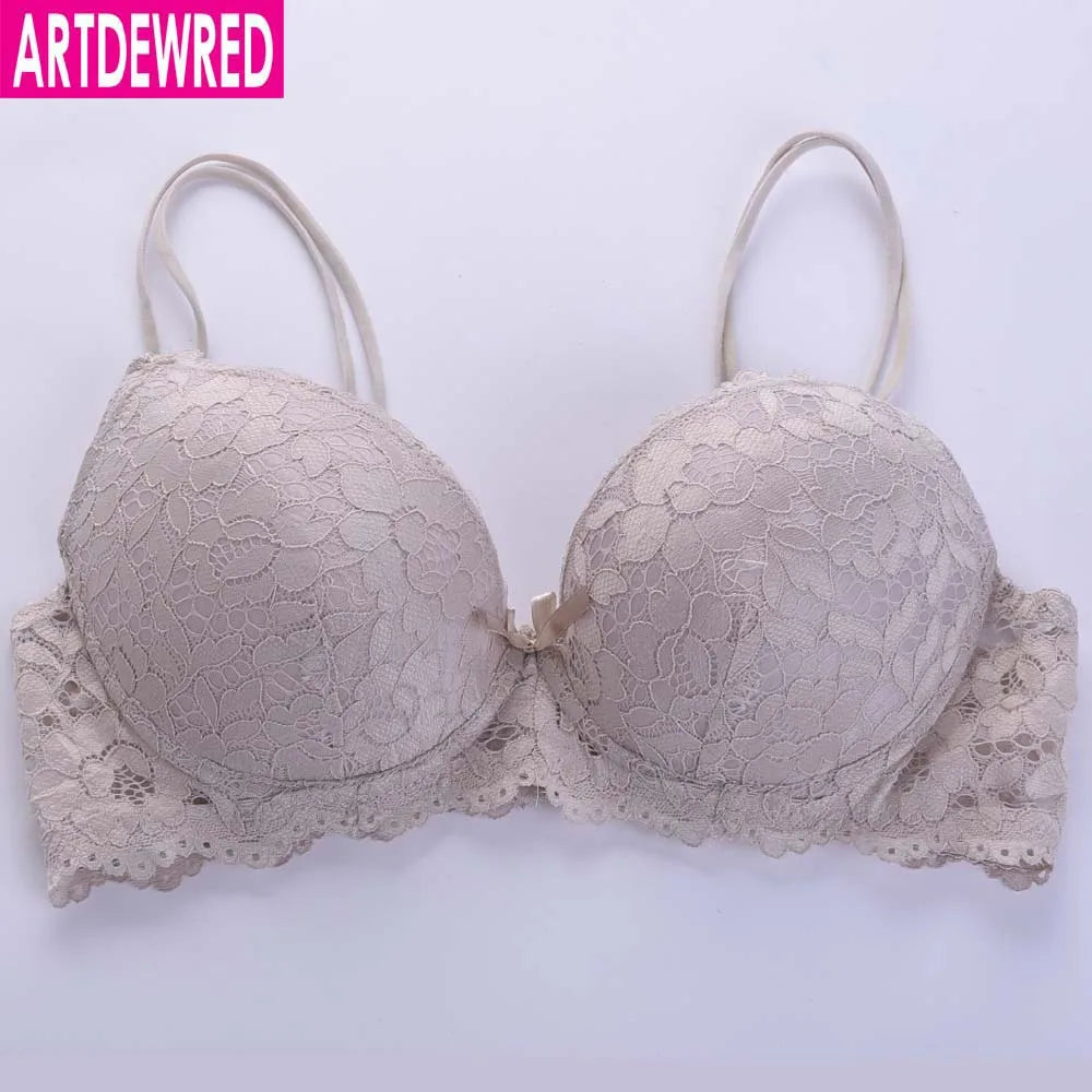 bras
ARTDEWRED Brand Women Lace Push Up Bra Top Cups Clothing Lingerie Sexy Plus Size Bra Crossover design sujetador 36 38 40 42 44