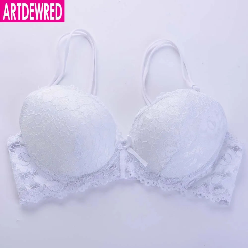 bras
ARTDEWRED Brand Women Lace Push Up Bra Top Cups Clothing Lingerie Sexy Plus Size Bra Crossover design sujetador 36 38 40 42 44