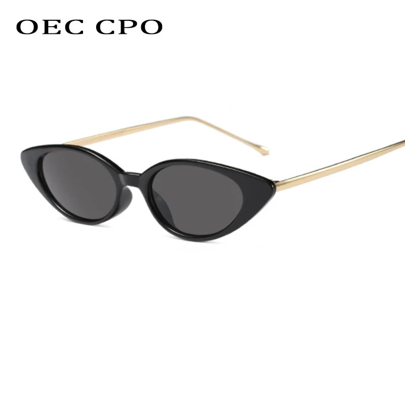 Women's Sunglasses Ladies Cat Eye Sunglasses Women Brand Designer Fashion Small Frame Sun Glasses for Female Trend Glasees UV400 O5