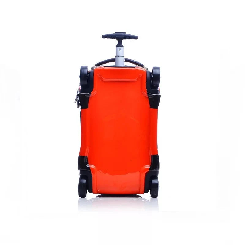 Travel Bag Anime Supercar Child Boy Girl Toys Trolley Suitcase cute cartoon Children's luggage Wheel Suitcase Travel Children's Suitcase