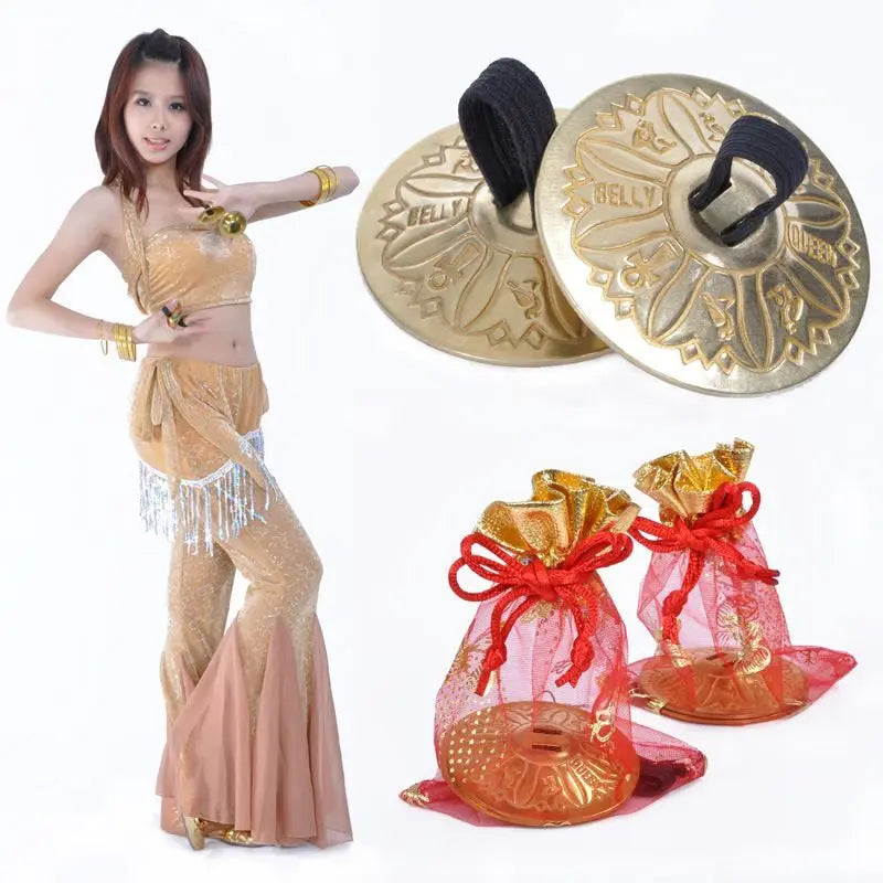 dancers  
Dancer Oriental Dance Finger Cymbal  Dacning Special Edition Egyptian Belly Dance Finger Cymbal Copper Finger Pull Copper Fing