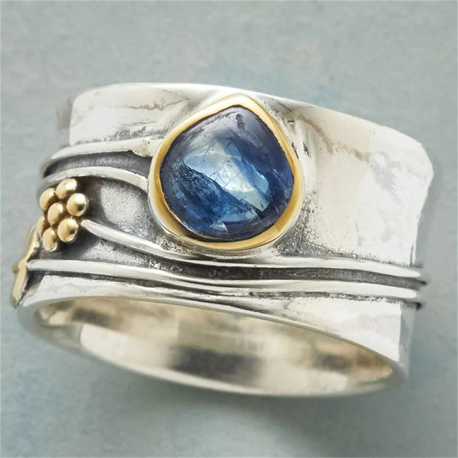 Luxury  Rings New Retro Dragonfly Ring Moonstone Magpie Bee Animal Flower Men's And Women's Luxurious Wedding Banquet Lovely Thai Jewelry