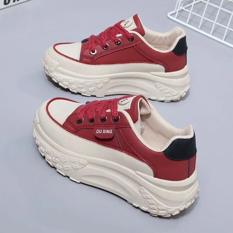 Sneaker women New Retro Women Shoes Spring Platform Shoes Casual Sneakers Versatile Fashion Designer Shoes High Quality  Women Sneakers