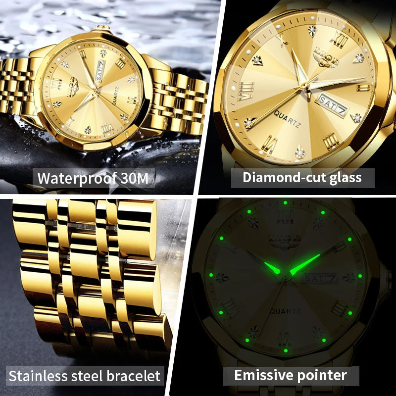 Women Watch LIGE New Fashion Women Watch Casual Waterproof Sport Women Quartz Wristwatches Top Brand Luxury Week Date Design Watch For Women