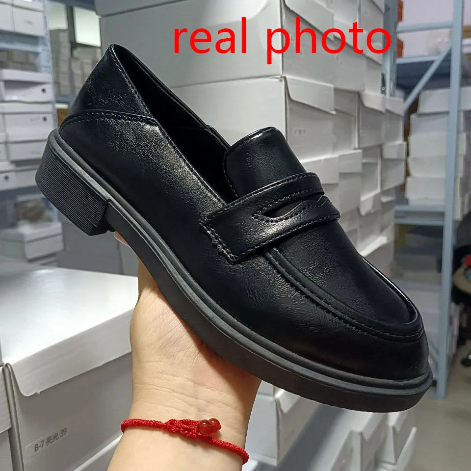 loafers Shoes  Mary Jane Shoes Oxfords loafers women Girls Japanese School Jk Uniform Lolita Shoes College Gothic shoes