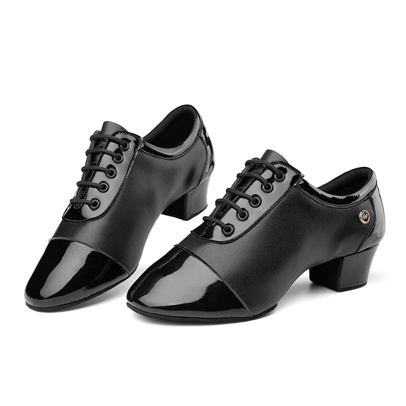 dancers  
New Brand  Professional Dancing Shoe Indoor Modern Tango Ballroom Latin Black White Man Dance Shoes