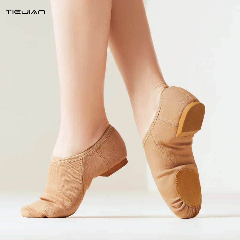 dancers  
Jazz Shoes Women's Dance Shoes Modern National Indoor Exam Special Training Teacher Adult Classical Soft Soled Shoes