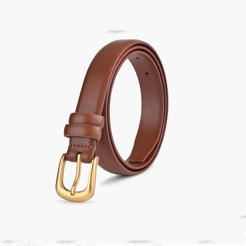 Belts Women's Trousers Belt Belts for Women Fashion Luxury Designer Brand Belt for Jeans Pin Buckle Black Brown Waist Belt ZX015