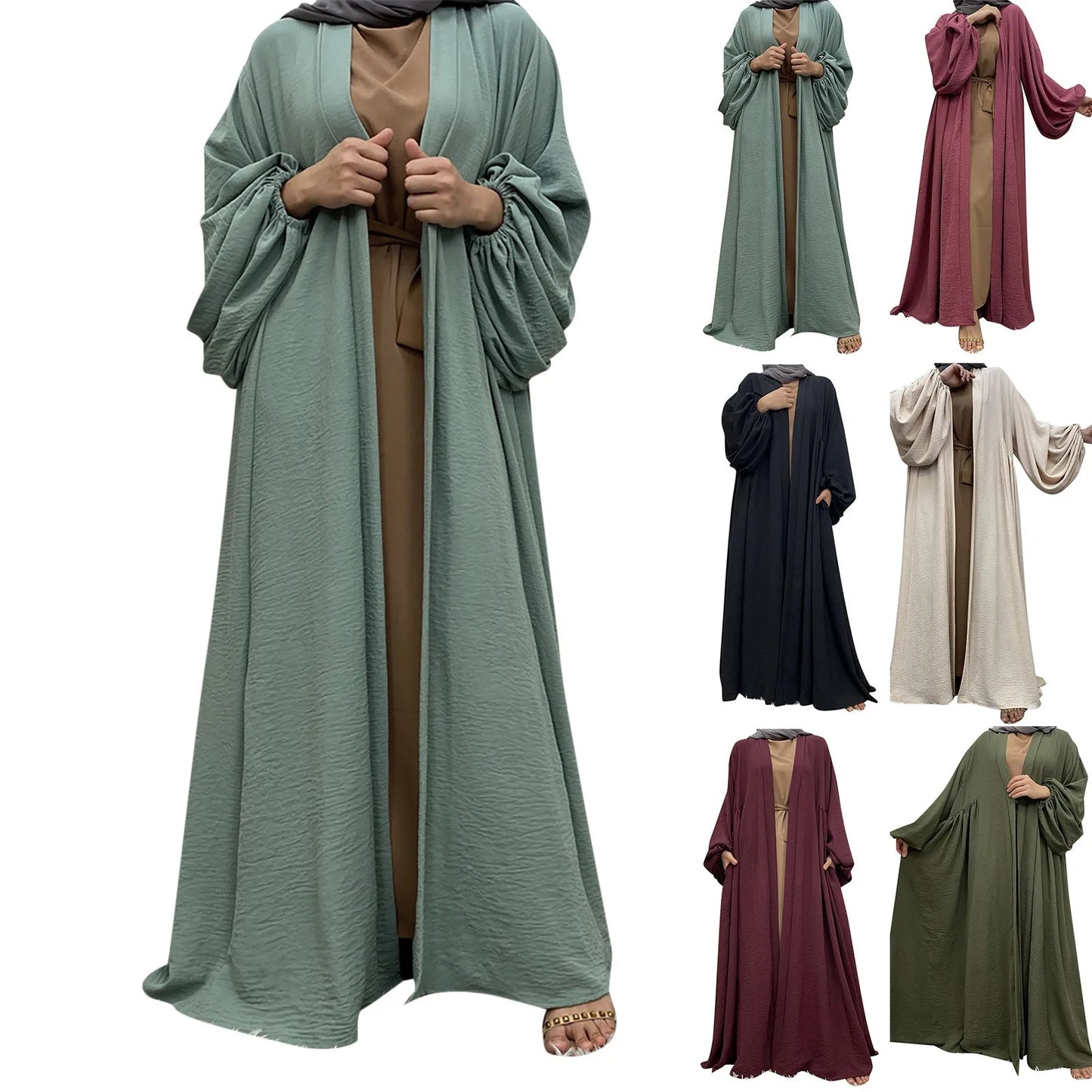 Ramadan Kaftans For Women Robe Fashion Black Abaya Dubai Luxury Kimono Turkey Caftan Marocain Femme Islam Dress Muslim Kebaya