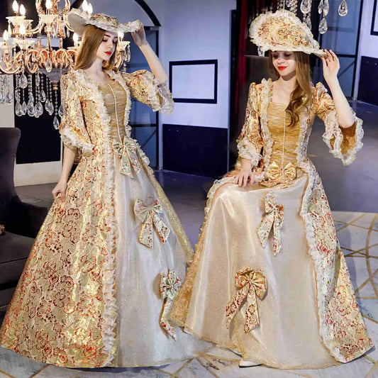 European Clothing
Vintage European Court Medieval Victorian Costume Dresses Renaissance Noble Women Marie Ball Gown Rococo Baroque Gowns