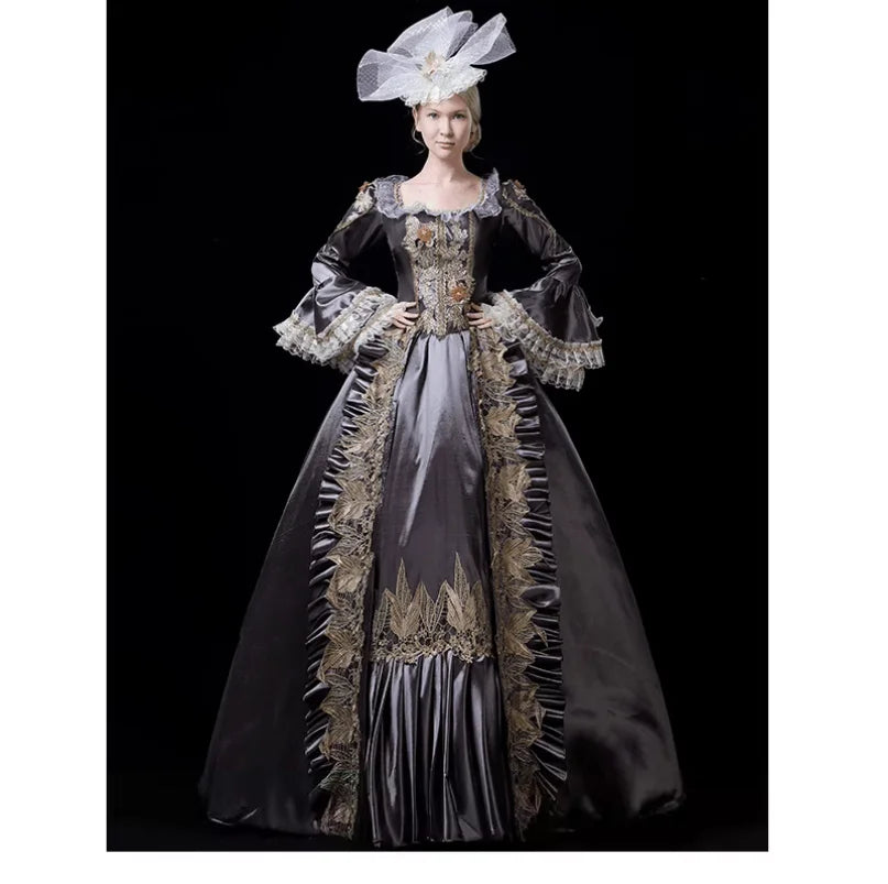 European Clothing
Traditional European court attire for women's stage performances, royal princess dresses