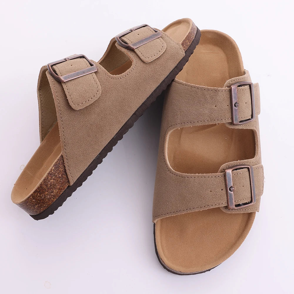 Flat Shoes Women  Fashion Cork Slippers Women