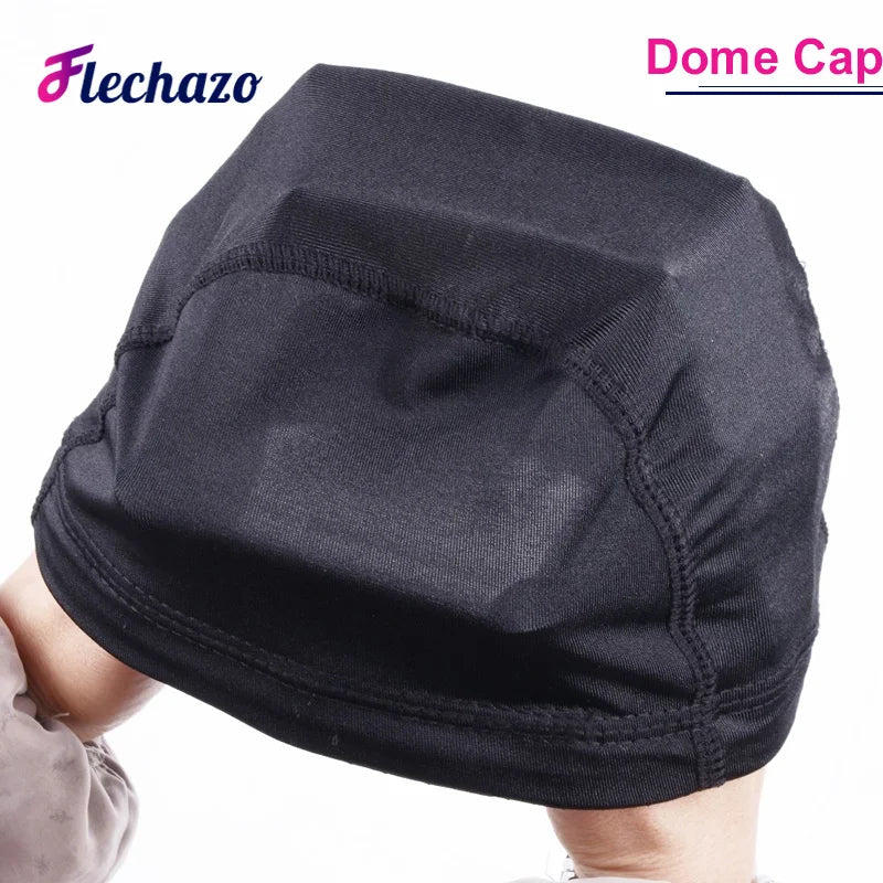 Hair Extensions and Wigs
5 Pcs Durable Dome Wig Cap Breathable Mesh Wig Cap for Making Wigs Black Weaving Cap Elastic Hairnets Wig Caps for Women S M L