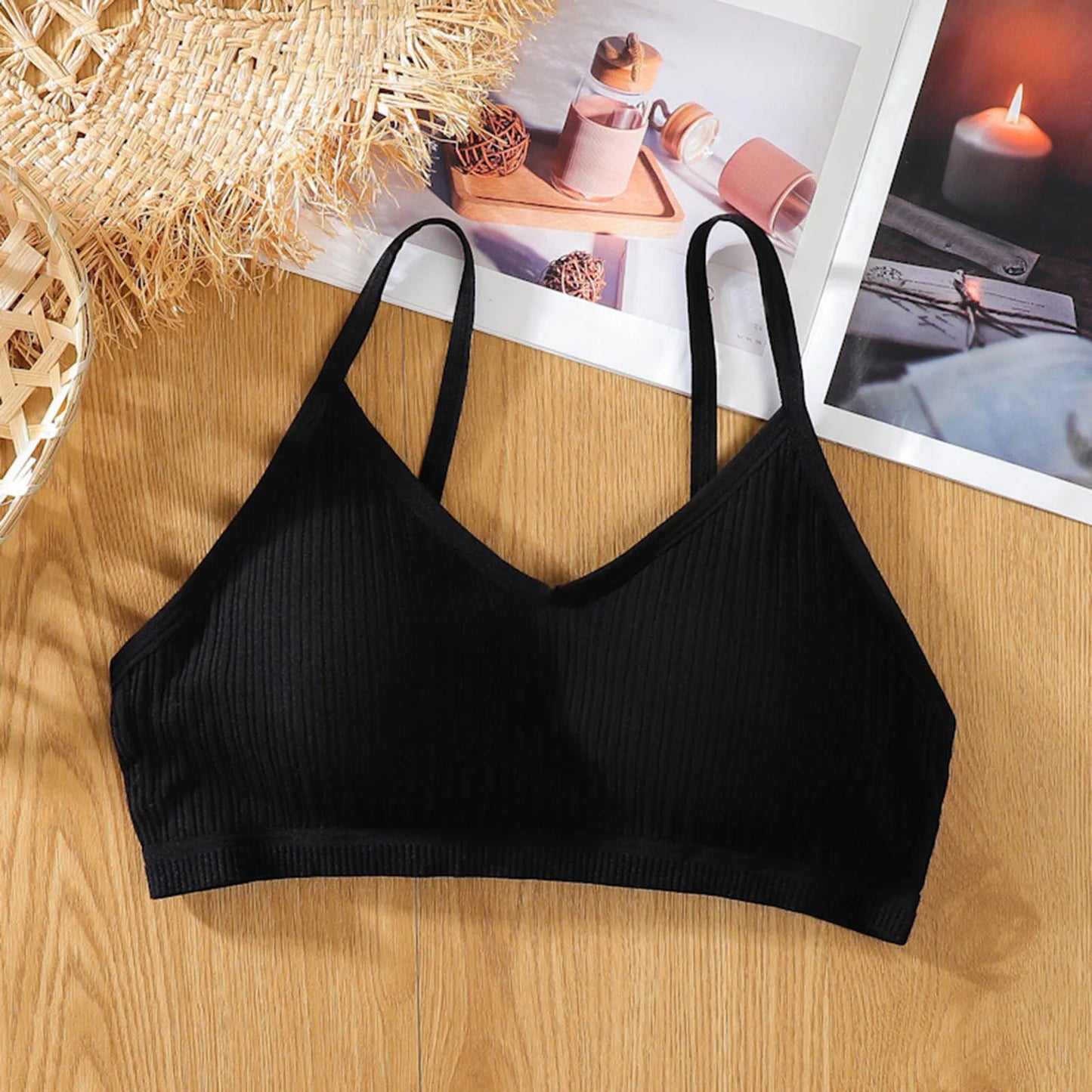 bras
Sports Bra For Women Gym Sexy Crop Top Bra Women Cotton Underwear Soft Comfort Tube Tops Female Brassiere Tops For Girls