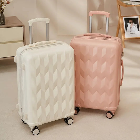 Travel Bag Suitcase Fashion Female Cabin Carrier Suitcases on Wheels Rolling Luggage Bag Male Trolley Case Large Capacity Password Trunk