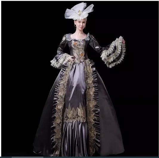 European Clothing
Traditional European court attire for women's stage performances, royal princess dresses