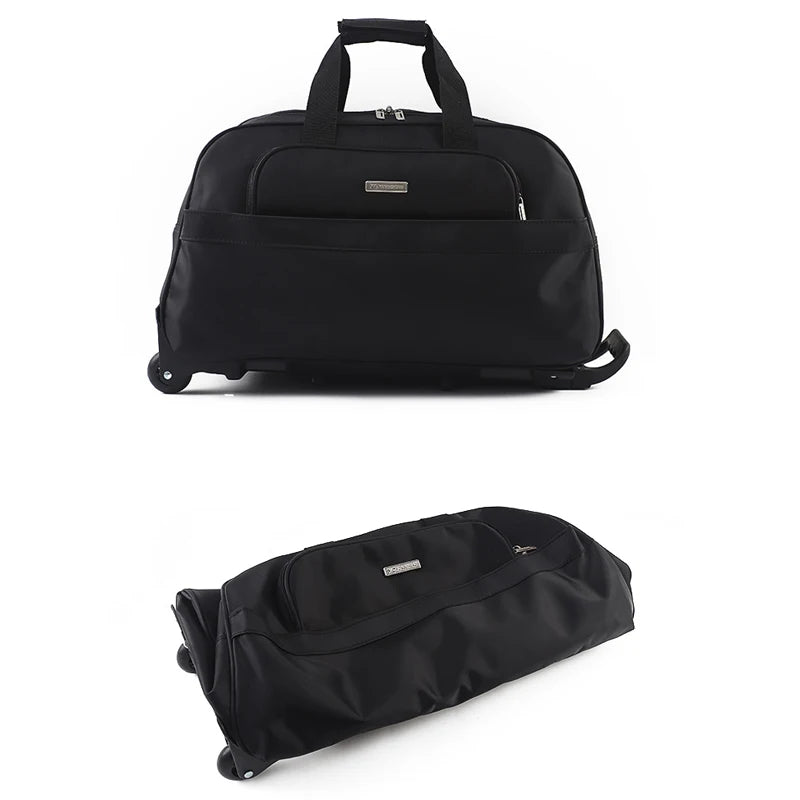 Travel Bag Large Capacity Men Trolley Bag Portable Waterproof Travel Suitcase Women Rolling Luggage With Wheels Carry-On Bags