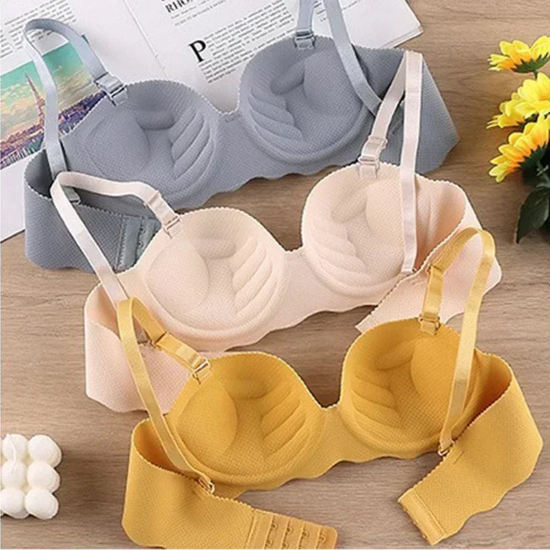 bras
Sexy Bras Push Up Seamless Underwear Women Solid Color Wireless Lingerie Feamle One-pieces Gather Convertible Straps Brassiere