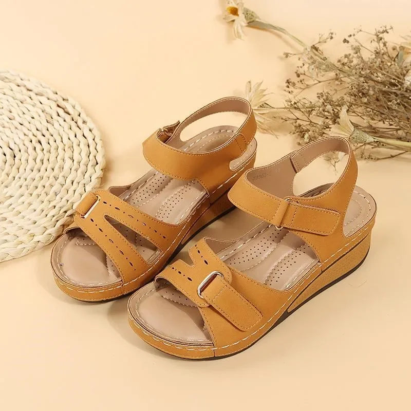 Flat Shoes Women  Sandals Soft Stitching Ladies Sandals Comfortable Flat Sandals Women Open Toe Beach Shoes Woman Footwear Sandalias Treking