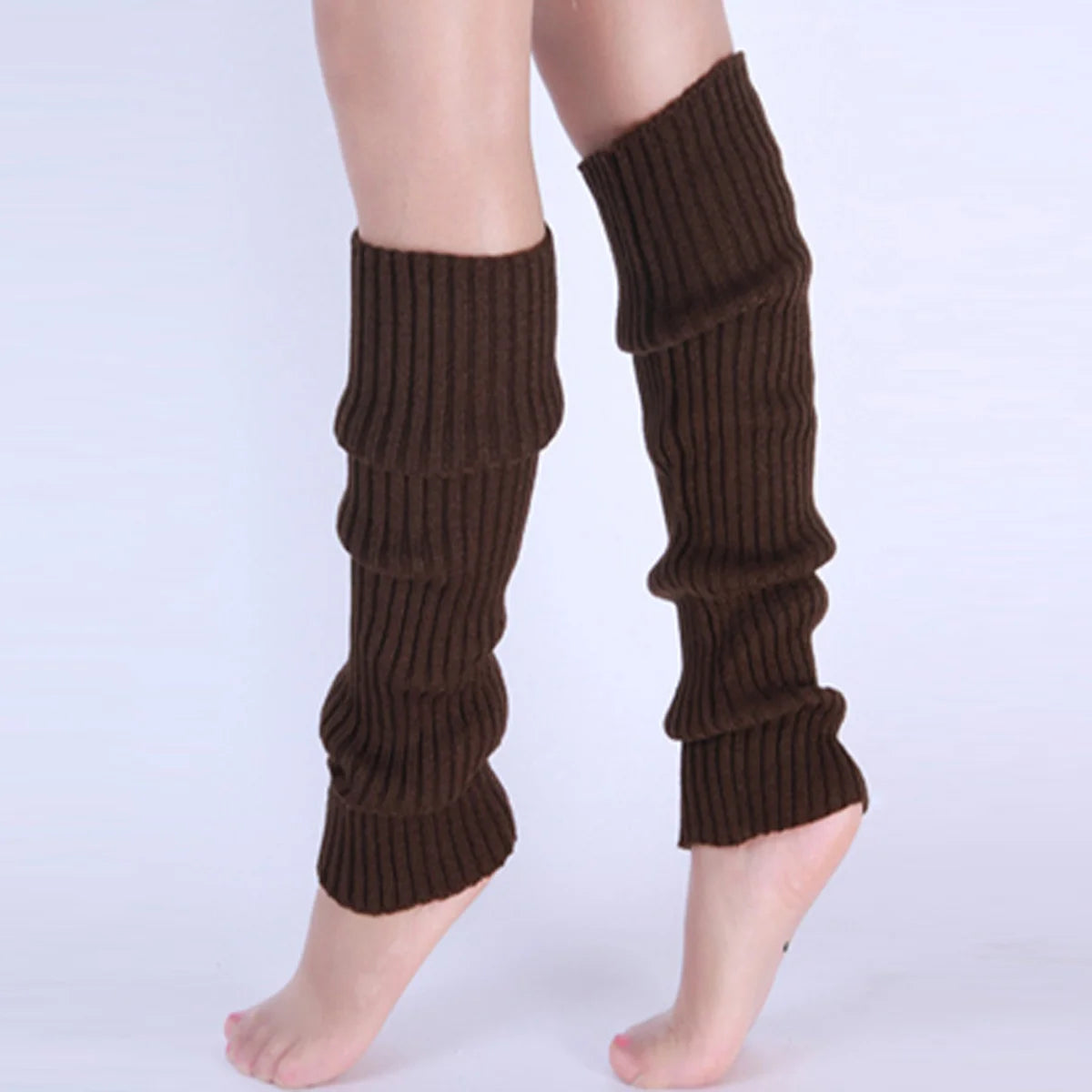 Stockings 
Classic Knit Leg Warmers, Rib-Knit Knee-High Leg Warmer Socks, Women's Stockings & Hosiery