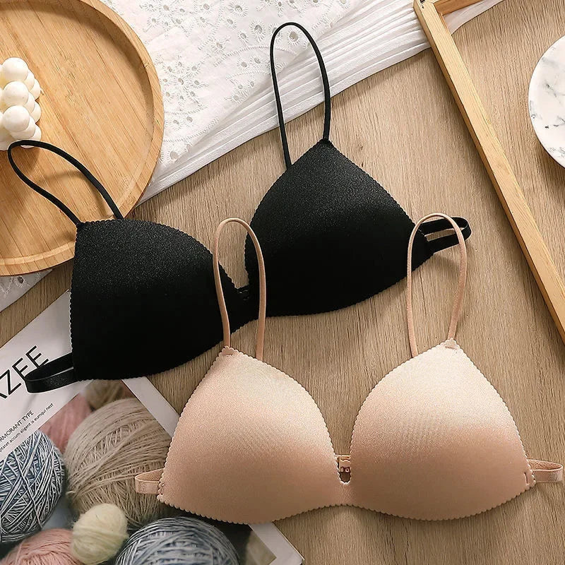 bras
Thin Cup Sexy Seamless Push Up Bra Front Closure Underwear Female Brassiere Modis Lingerie Bras For Women Female Intimates