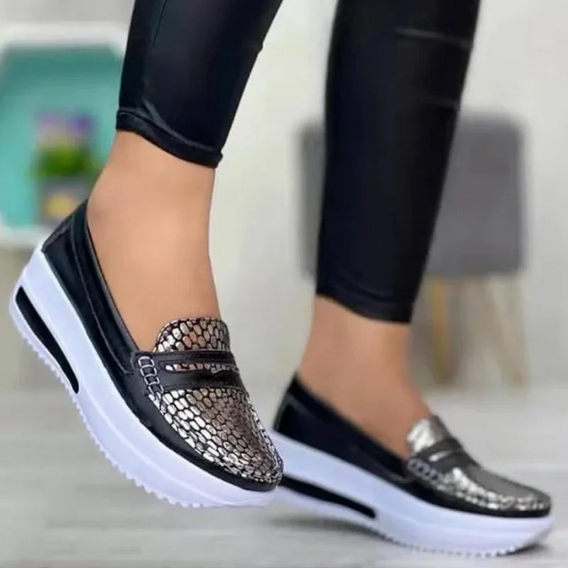 Sneaker women Luxury Designer Breathable Slip-On Vulcanized Shoes Casual Wedge Heel Lightweight 2024 Outdoor Women's Sneakers