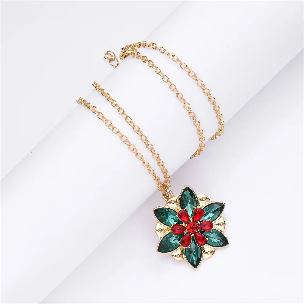 Necklaces Women Harong New Fashion Crystal Anastasia Women's Necklace Vintage Elsa Princess Together in Paris Pendant Cosplay Jewelry