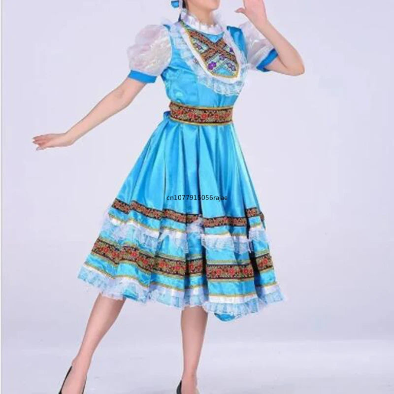 European Clothing
Classical traditional russian dance costume dress European princess stage dresses Stage performance clothing