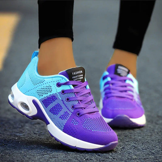 Sneaker women Vulcanize Shoes Platform Casual Sneakers Shoes Flats Mesh Breathable Running Shoe Chunky Summer Sports Tenis Shoes 2023