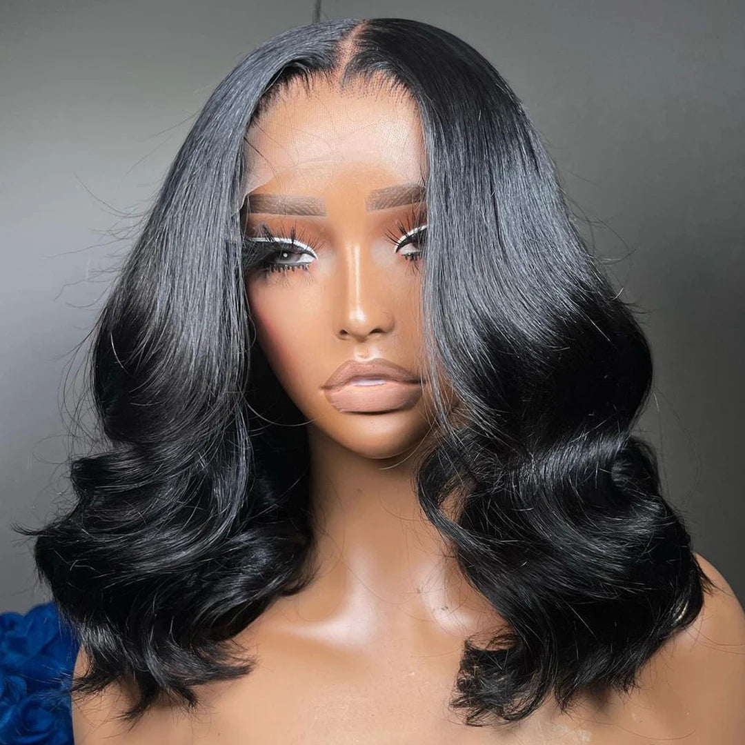 Hair Extensions and Wigs
13x4 Lace Front Wig Transparent Lace Front Wig Body Wave Brazilian Baremi Virgin 5x5 4x4 Lace Closure Preplucked Bob Wig