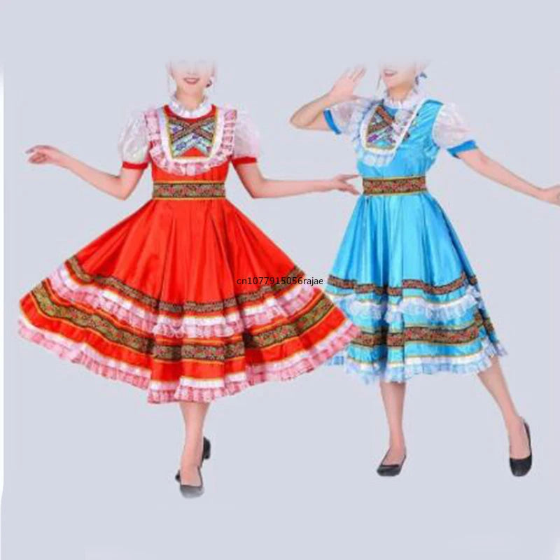 European Clothing
Classical traditional russian dance costume dress European princess stage dresses Stage performance clothing