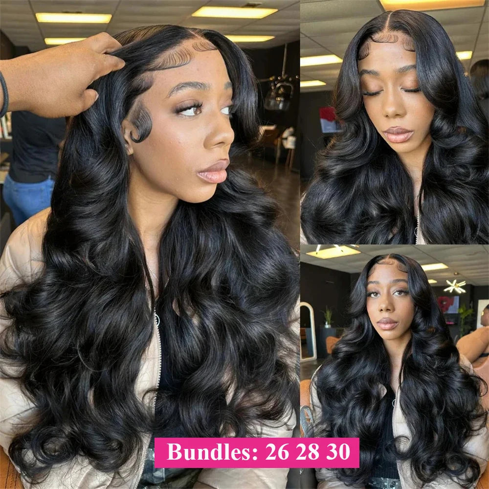 Hair Extensions and Wigs
BeautyQueen 10A Human Hair Bundles Body Wave 3 Bundles 100% Human Hair Unprocessed Raw Hair Bundles Deals Weave Hair Extensions