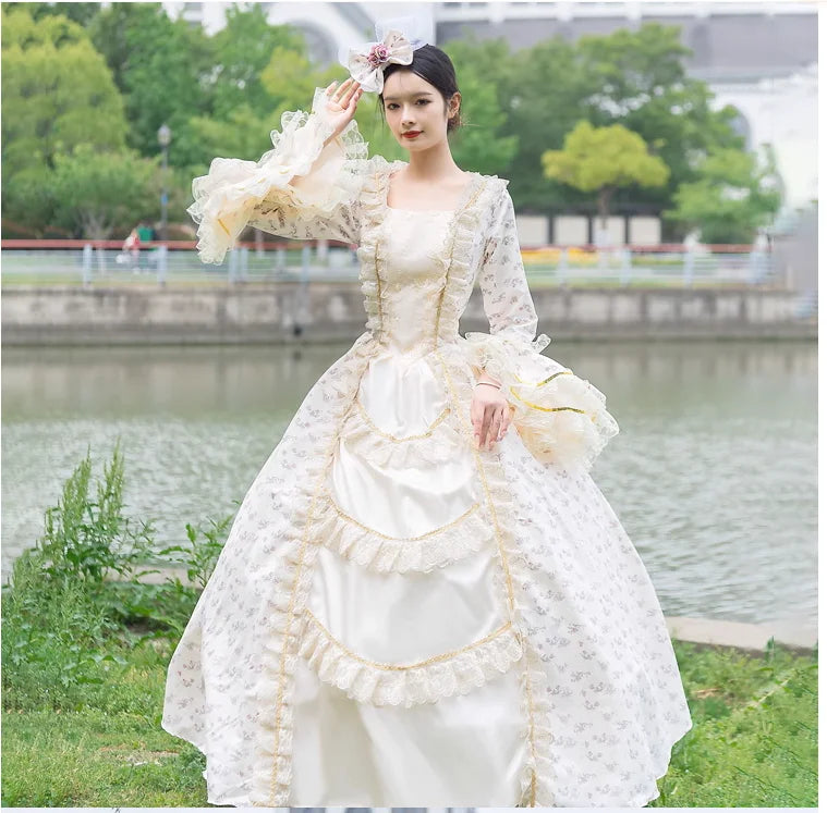 European Clothing
European clothes Medieval Retro Palace Princess Victoria Dress Stage Show Photo