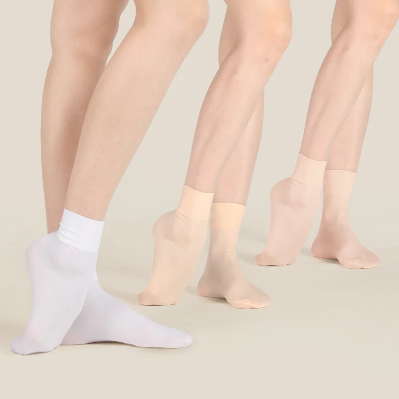 dancers  
Girls Women Professional Ballet Socks Modern Dance Socks Dance Pilates Yoga Socks Stockings Kids Boys Breathable Dance Socks