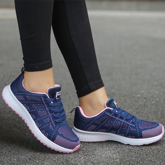 Sneaker women Sports Trends Sneakers Women Light Sport Sneaker Breathable Casual Shoes For Women White Tennis Female Footwear