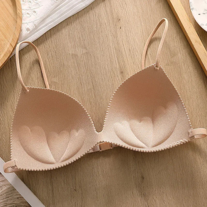 bras
Thin Cup Sexy Seamless Push Up Bra Front Closure Underwear Female Brassiere Modis Lingerie Bras For Women Female Intimates