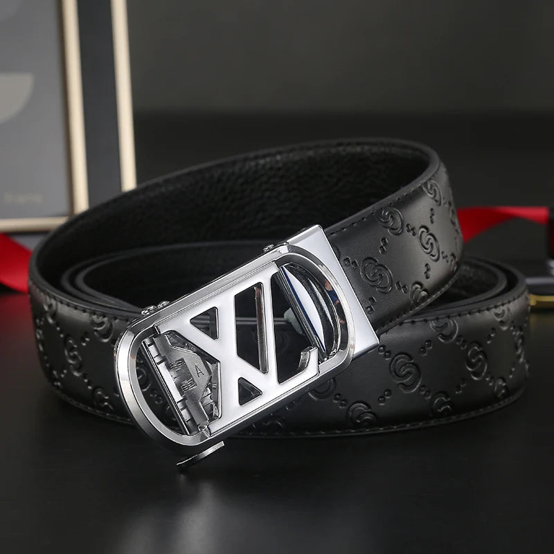 Belts New Men Belts Luxury Famous Genuine Leather Male Belts for Women wide 3.4cm High Quality Designers Brand Buckle Strap jeans