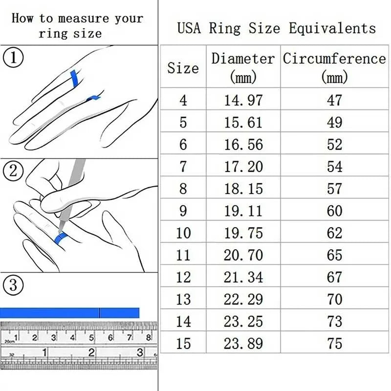 Luxury  Rings Exquisite Silver Color Princess Ring for Women Fashion Inlaid White Zircon Stones Wedding Rings Set Engagement Jewelry